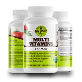 Multi - vitamins for Men (Nature's Vitality) - Big Brain Brew