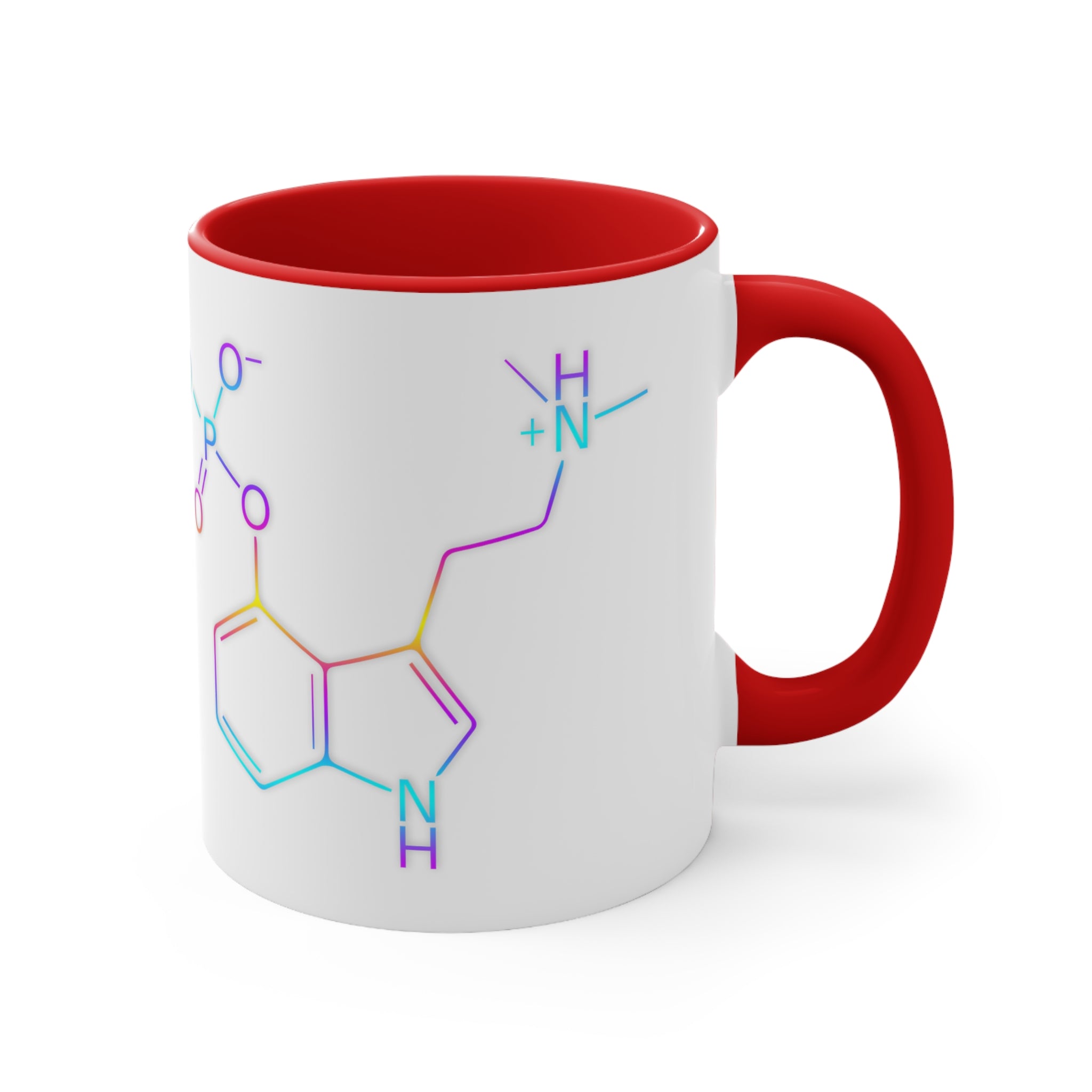 Psilocybin Accent Coffee Mug, 11oz