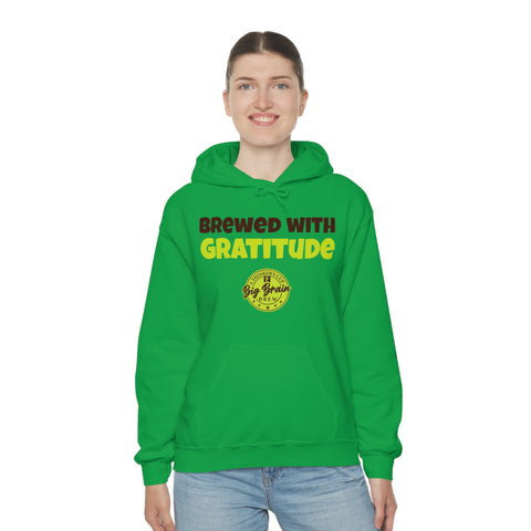 Brewed with Gratitude Unisex Heavy Blend™ Hooded Sweatshirt