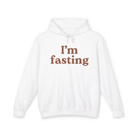 I'm Fasting T-shirt by Big Brain Brew