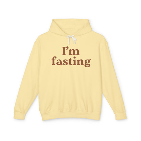 I'm Fasting T-shirt by Big Brain Brew