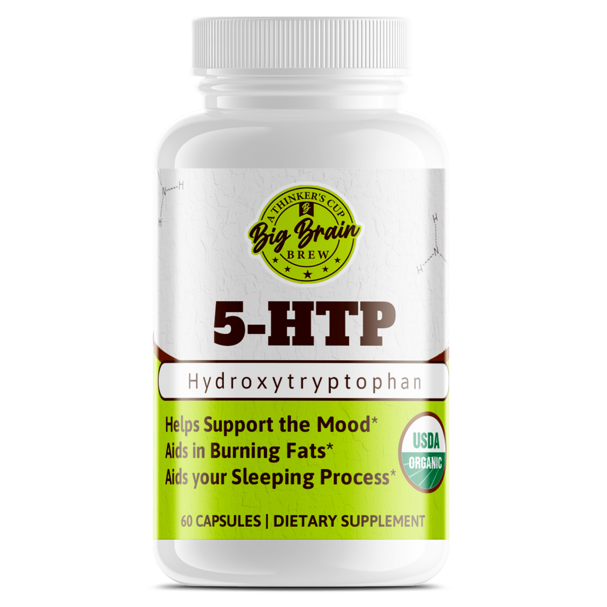 5 - HTP (Hydroxytryptophan) - Big Brain Brew