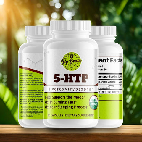 5 - HTP (Hydroxytryptophan) - Big Brain Brew