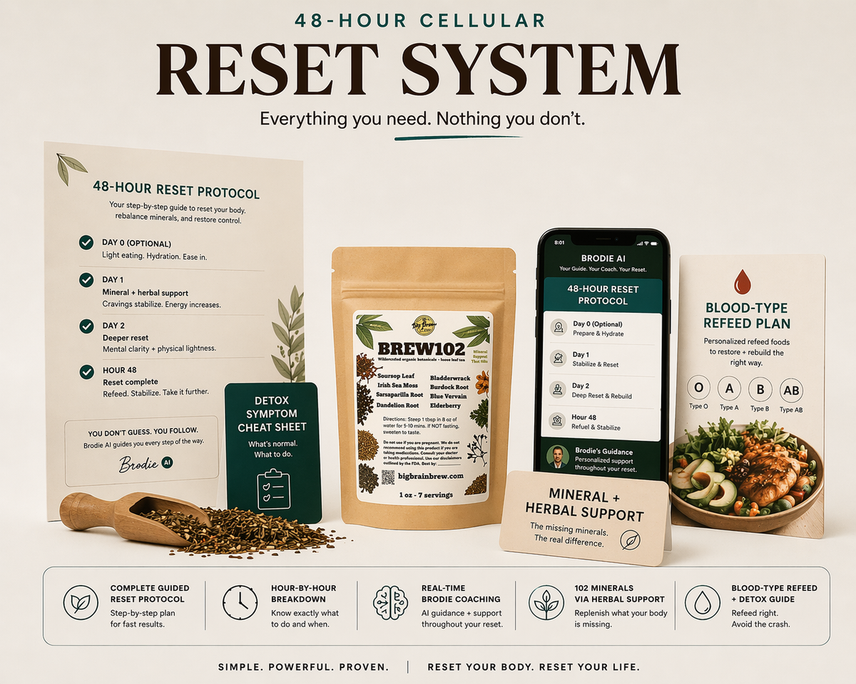 48-Hour Cellular Reset System — complete guided reset kit