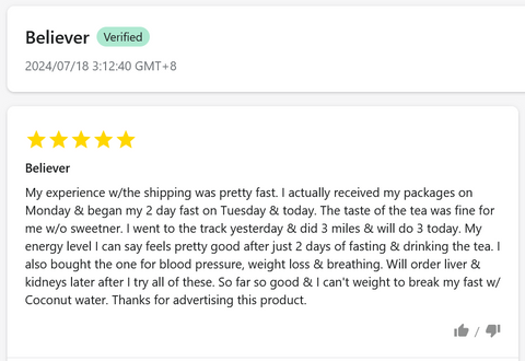 7 Day Fasting Reboot