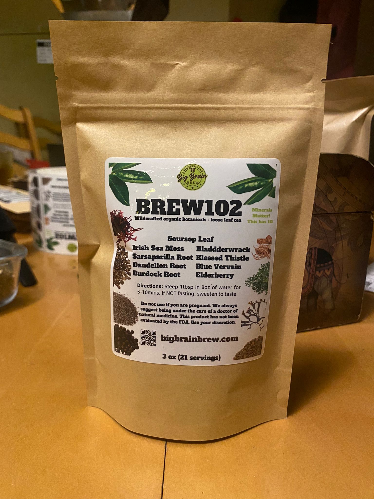 Brew 102 – Fasting Support – 102 Mineral Tea blend