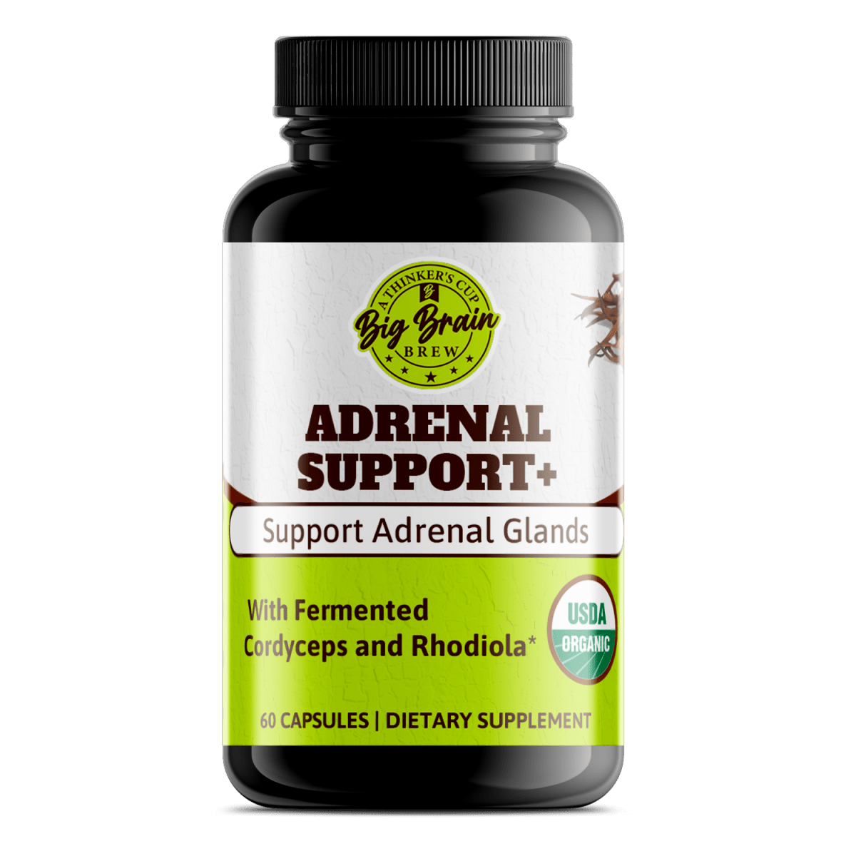 Adrenal Support+ (Fermented Support Elixir) - Big Brain Brew