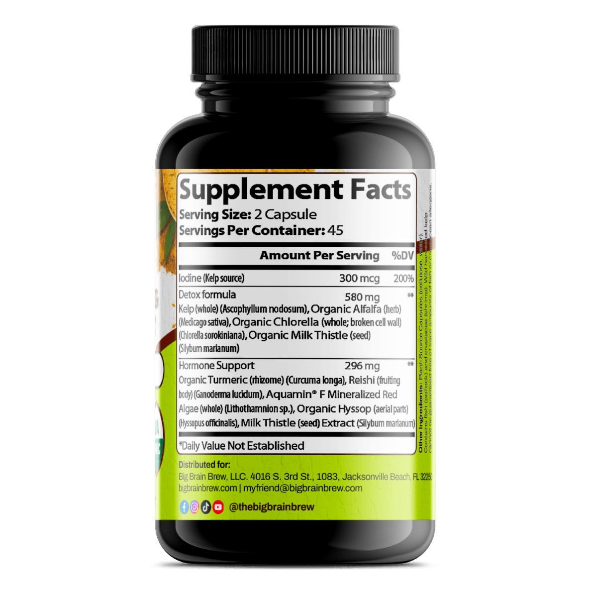 Advanced Thyroid & Hormone Support (Advanced Elixir) - Big Brain Brew