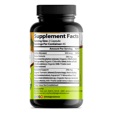 Advanced Thyroid & Hormone Support (Advanced Elixir) - Big Brain Brew