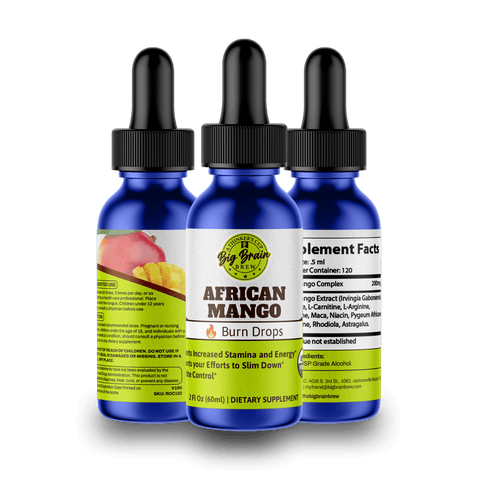 African Mango Burn Drops (Earth's Vitality) - Big Brain Brew