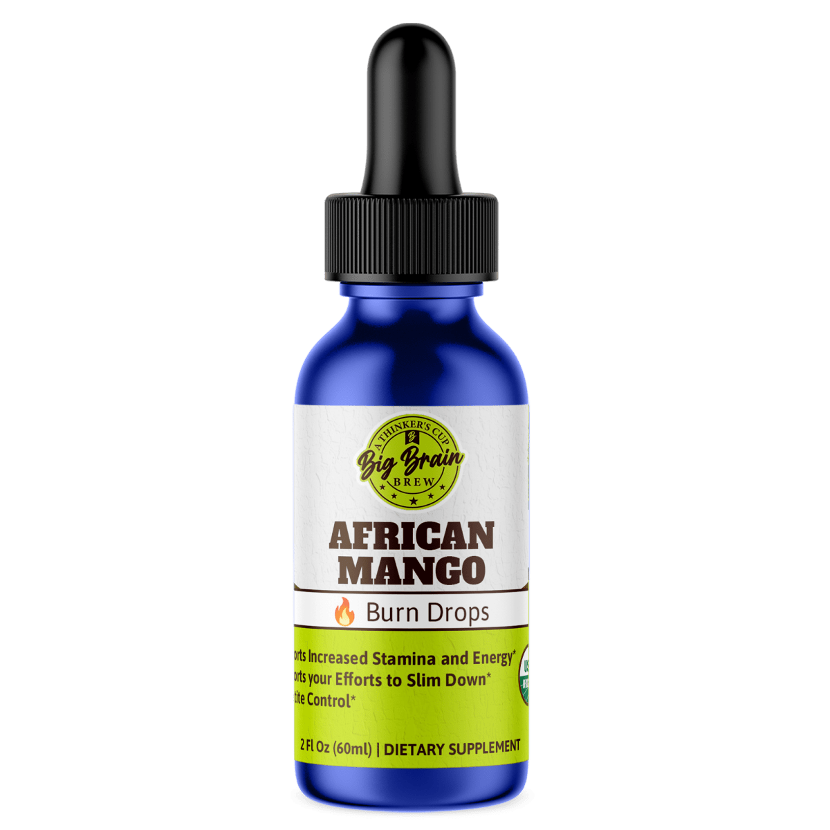 African Mango Burn Drops (Earth's Vitality) - Big Brain Brew