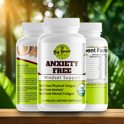 Anxiety Free (Mindset Support) - Big Brain Brew