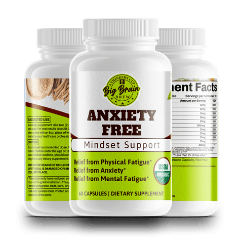 Anxiety Free (Mindset Support) - Big Brain Brew
