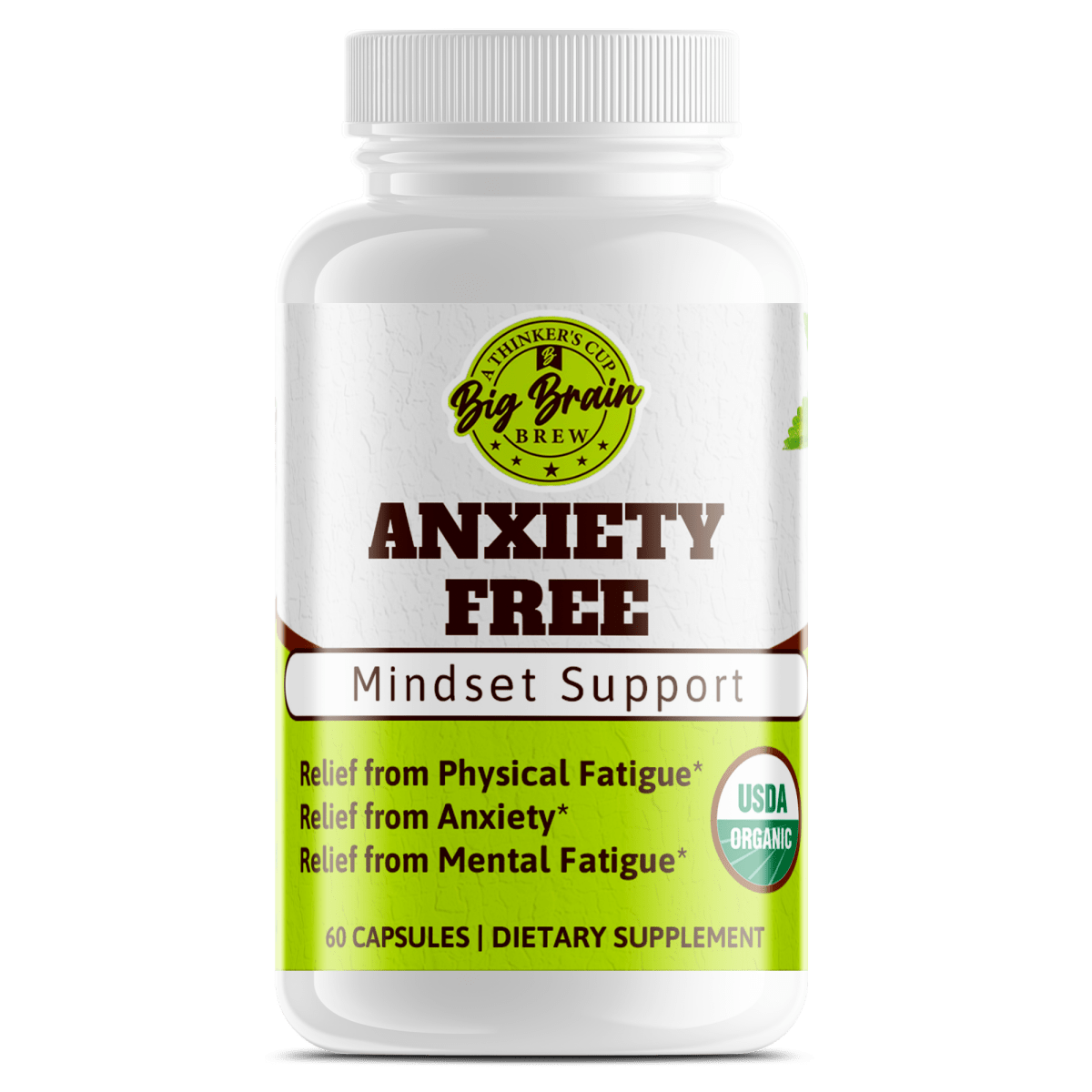 Anxiety Free (Mindset Support) - Big Brain Brew