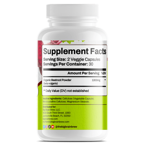 Beet Root (Organic) - Big Brain Brew