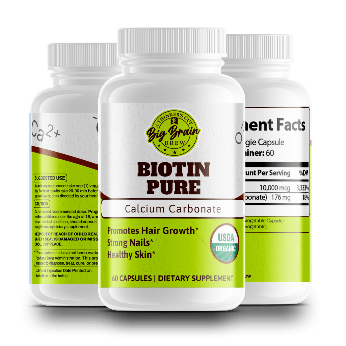 Biotin Pure (Radiance of Earth) - Big Brain Brew