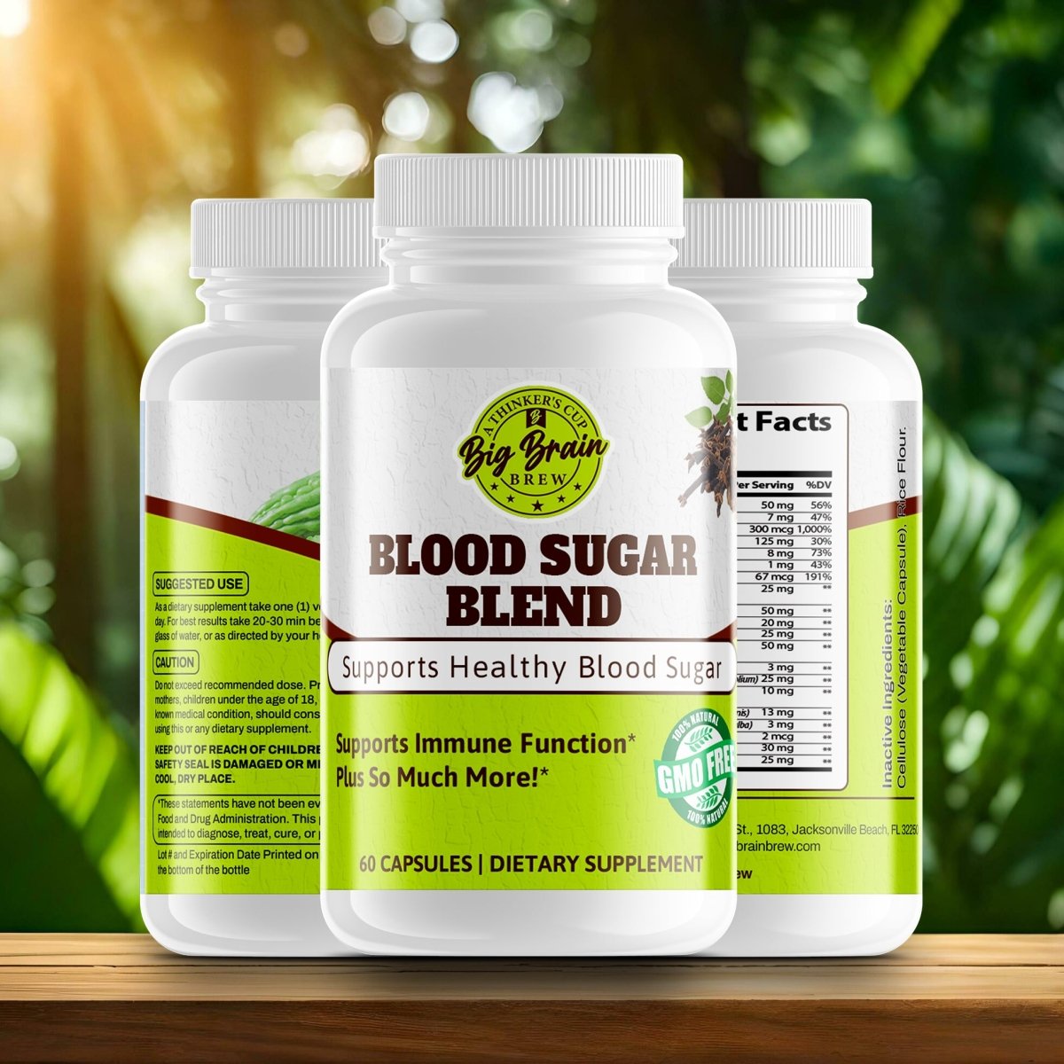 Blood Sugar Blend (Supports Healthy Blood Sugar) - Big Brain Brew