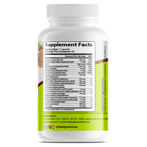 Blood Sugar Blend (Supports Healthy Blood Sugar) - Big Brain Brew