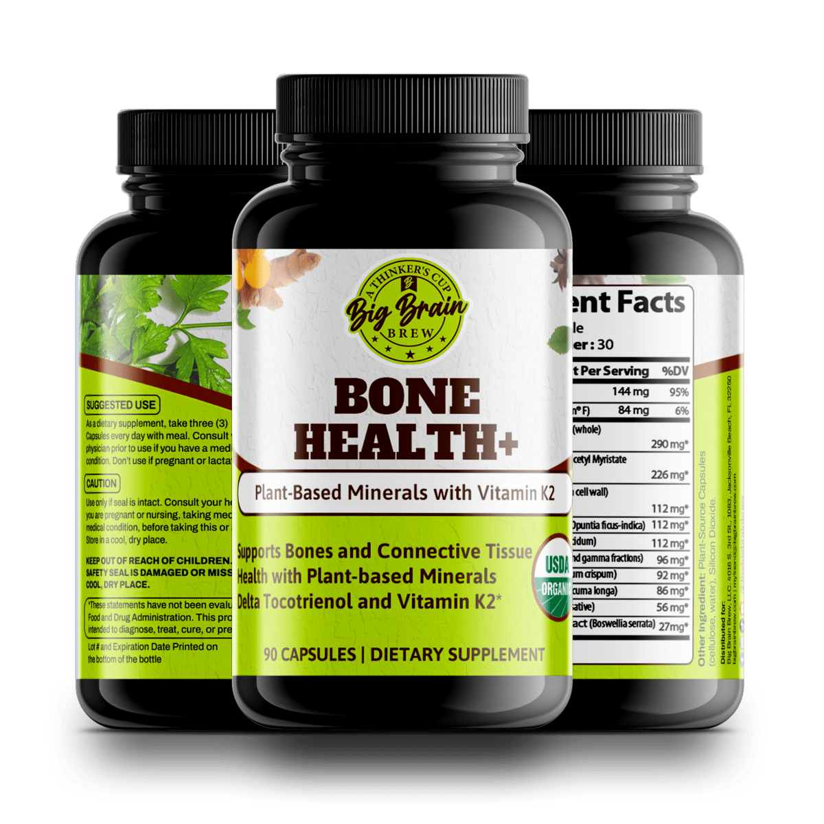 Bone Health+ (Earth's Strength) - Big Brain Brew
