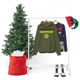 Brewed with Gratitude Unisex Heavy Blend™ Hooded Sweatshirt - Big Brain Brew