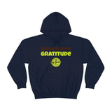 Brewed with Gratitude Unisex Heavy Blend™ Hooded Sweatshirt - Big Brain Brew