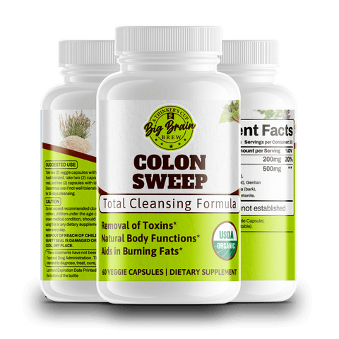 Colon Cleanse (Organic Preparation for Fasting) - Big Brain Brew