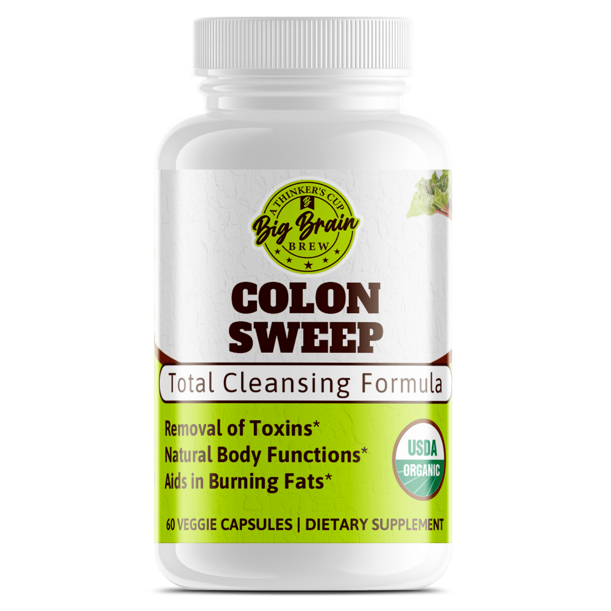 Colon Cleanse (Organic Preparation for Fasting) - Big Brain Brew