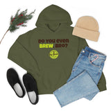 Do You Even BREW, Bro? Unisex Heavy Blend™ Hooded Sweatshirt - Big Brain Brew