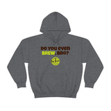 Do You Even BREW, Bro? Unisex Heavy Blend™ Hooded Sweatshirt - Big Brain Brew