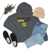 Do You Even BREW, Bro? Unisex Heavy Blend™ Hooded Sweatshirt - Big Brain Brew