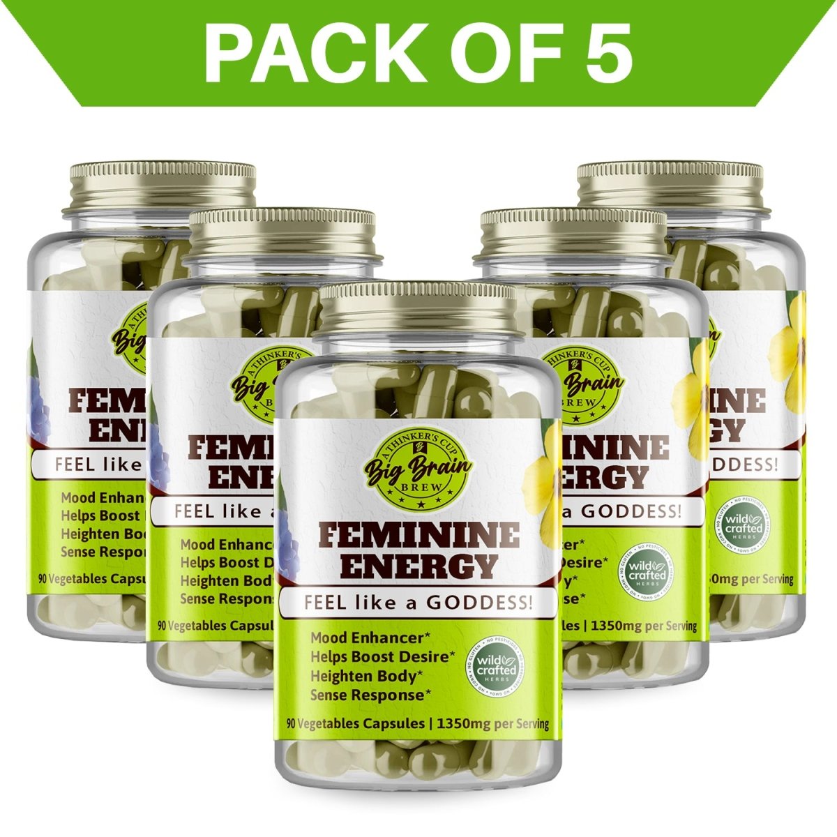 Feminine Energy (Earth's Empowerment) - Big Brain Brew