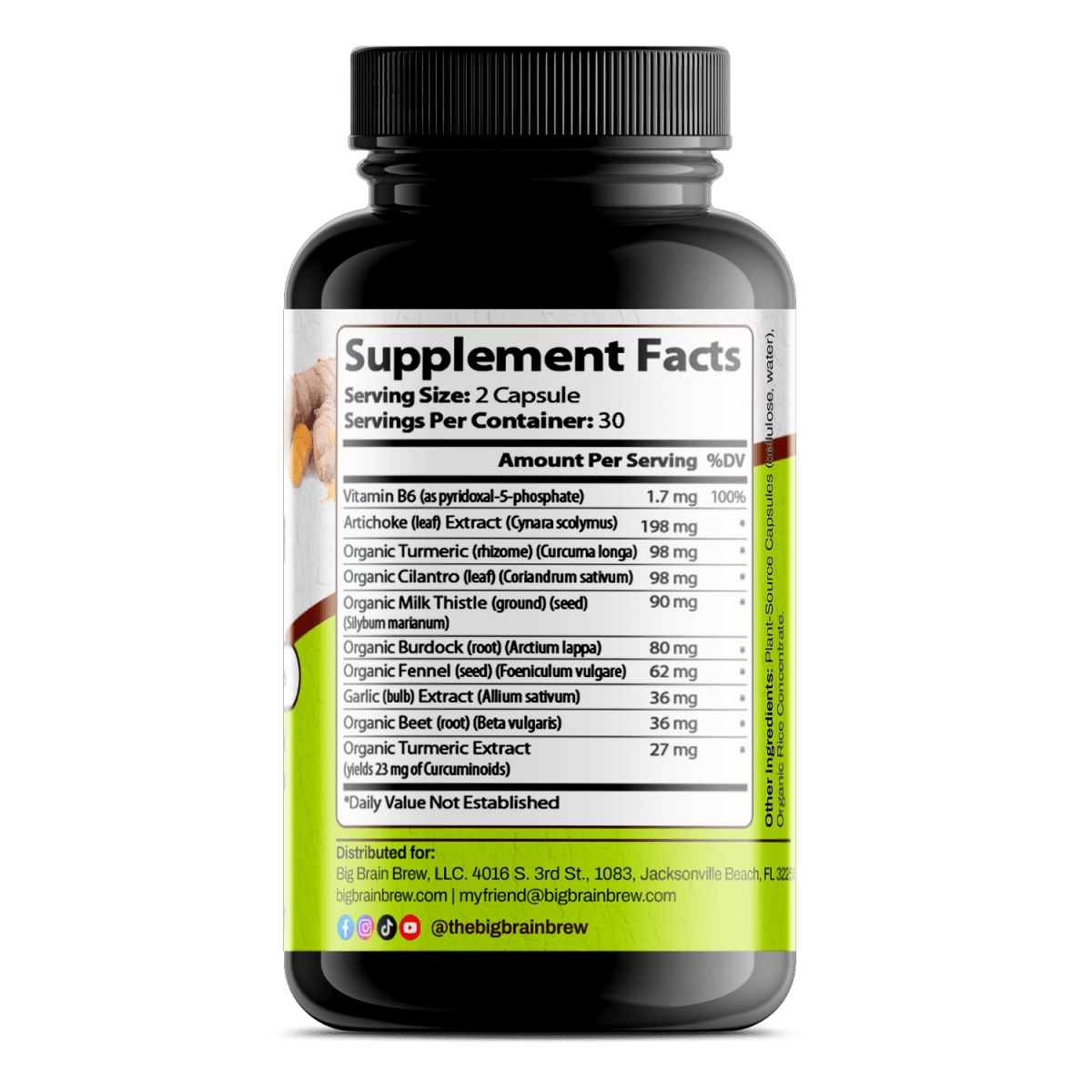 Gallbladder Support+ (Mother Earth's Harmony) - Big Brain Brew