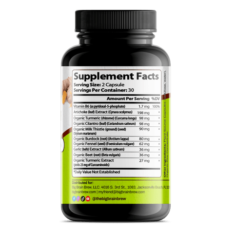 Gallbladder Support+ (Mother Earth's Harmony) - Big Brain Brew