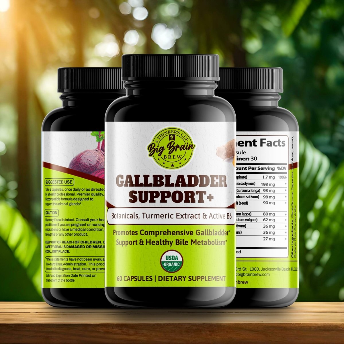 Gallbladder Support+ (Mother Earth's Harmony) - Big Brain Brew