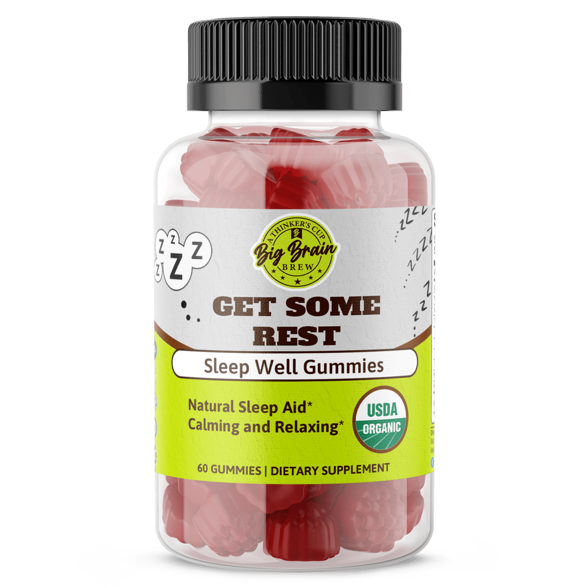 Get Some Rest (Sleep Well Gummies) - Big Brain Brew