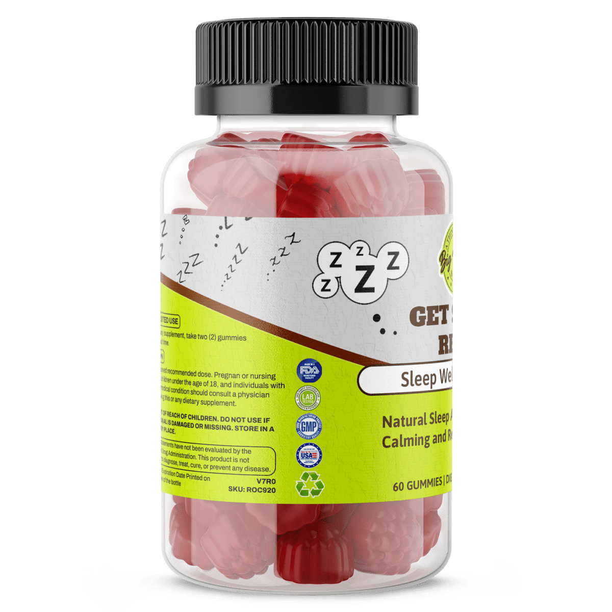 Get Some Rest (Sleep Well Gummies) - Big Brain Brew