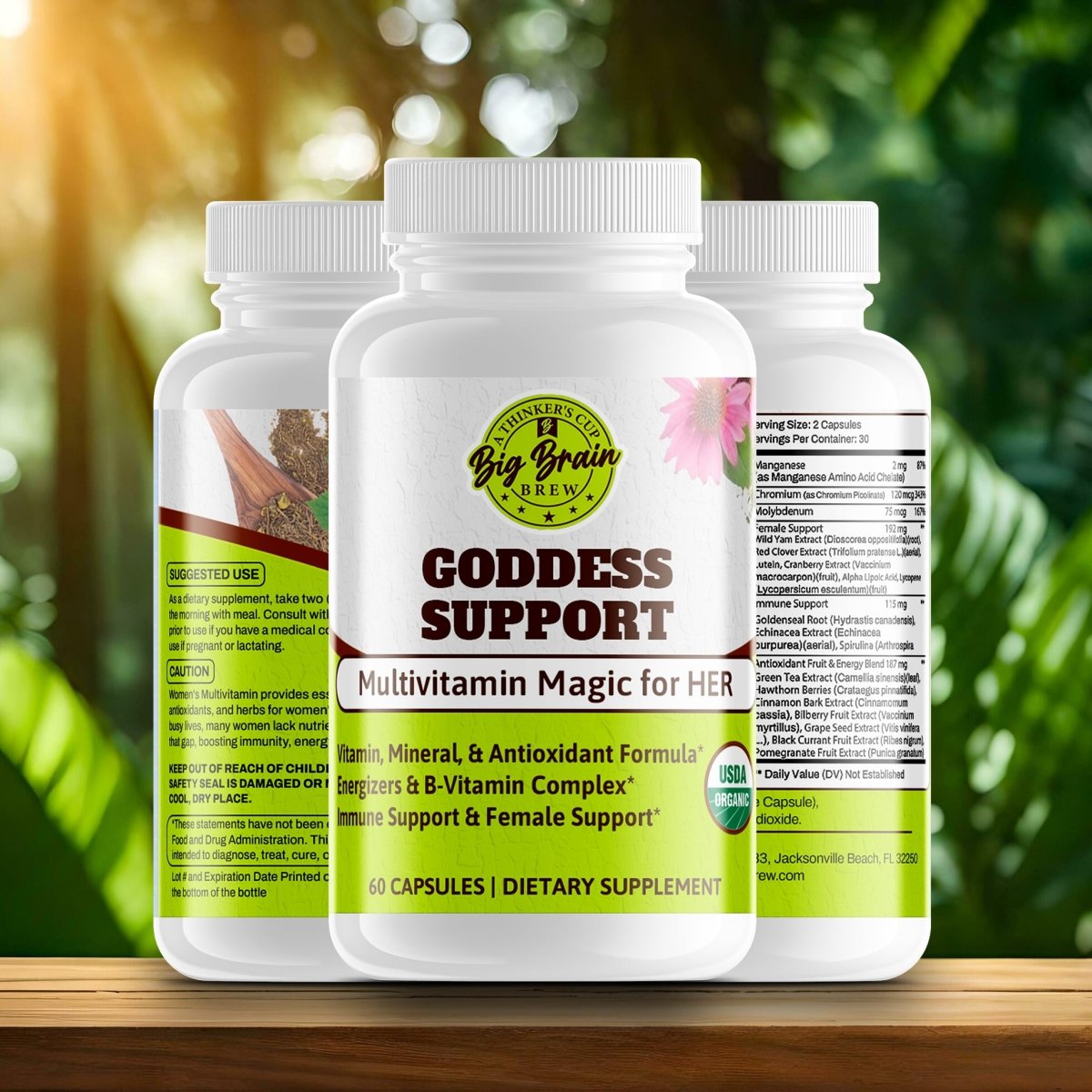 Goddess Support (Goddess Multivitamin Essence) - Big Brain Brew