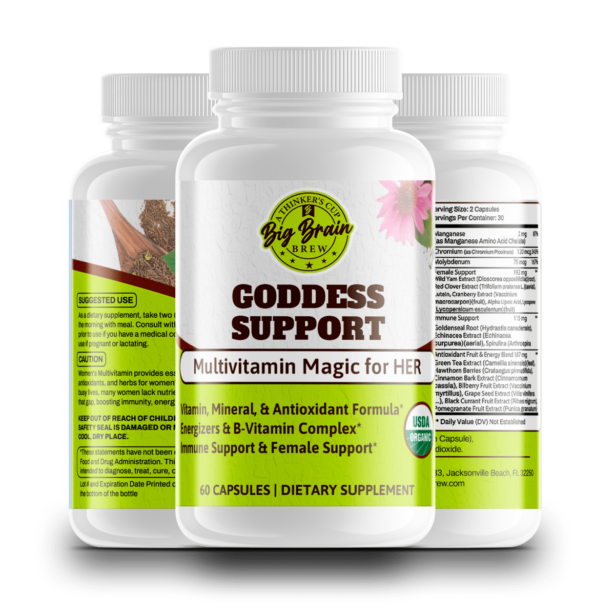 Goddess Support (Goddess Multivitamin Essence) - Big Brain Brew