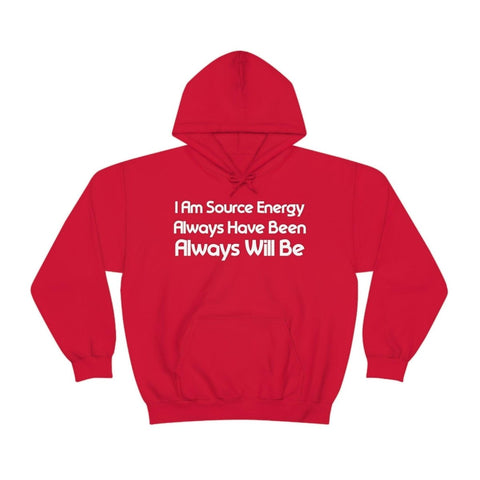 I Am Source Energy and Always Will Be Unisex Heavy Blend™ Hooded Sweatshirt - Big Brain Brew