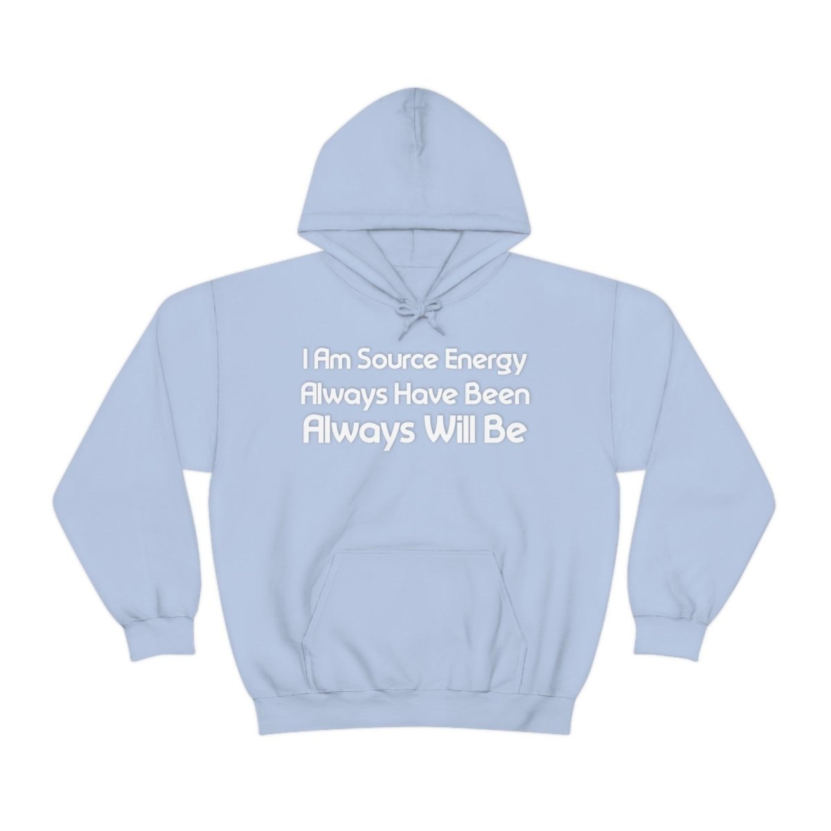 I Am Source Energy and Always Will Be Unisex Heavy Blend™ Hooded Sweatshirt - Big Brain Brew