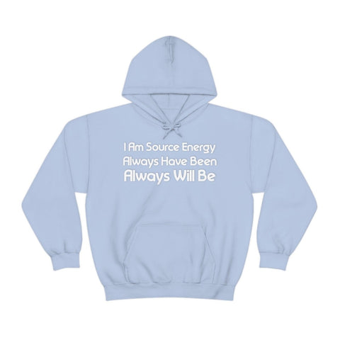 I Am Source Energy and Always Will Be Unisex Heavy Blend™ Hooded Sweatshirt - Big Brain Brew