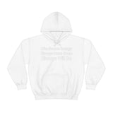 I Am Source Energy and Always Will Be Unisex Heavy Blend™ Hooded Sweatshirt - Big Brain Brew