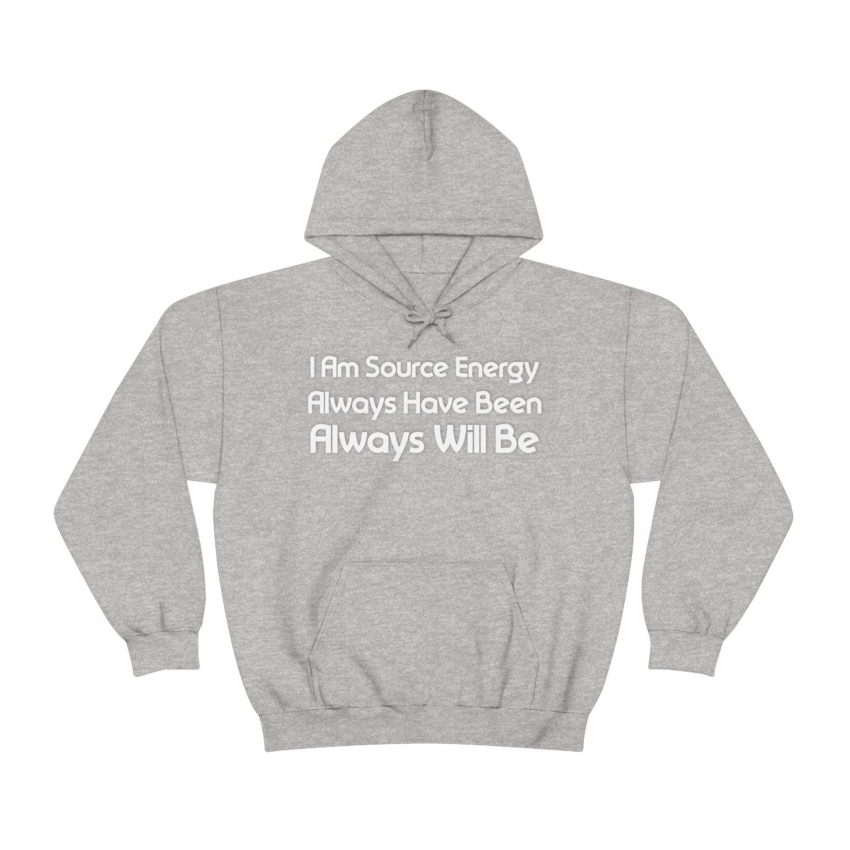 I Am Source Energy and Always Will Be Unisex Heavy Blend™ Hooded Sweatshirt - Big Brain Brew
