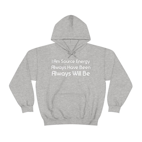I Am Source Energy and Always Will Be Unisex Heavy Blend™ Hooded Sweatshirt - Big Brain Brew