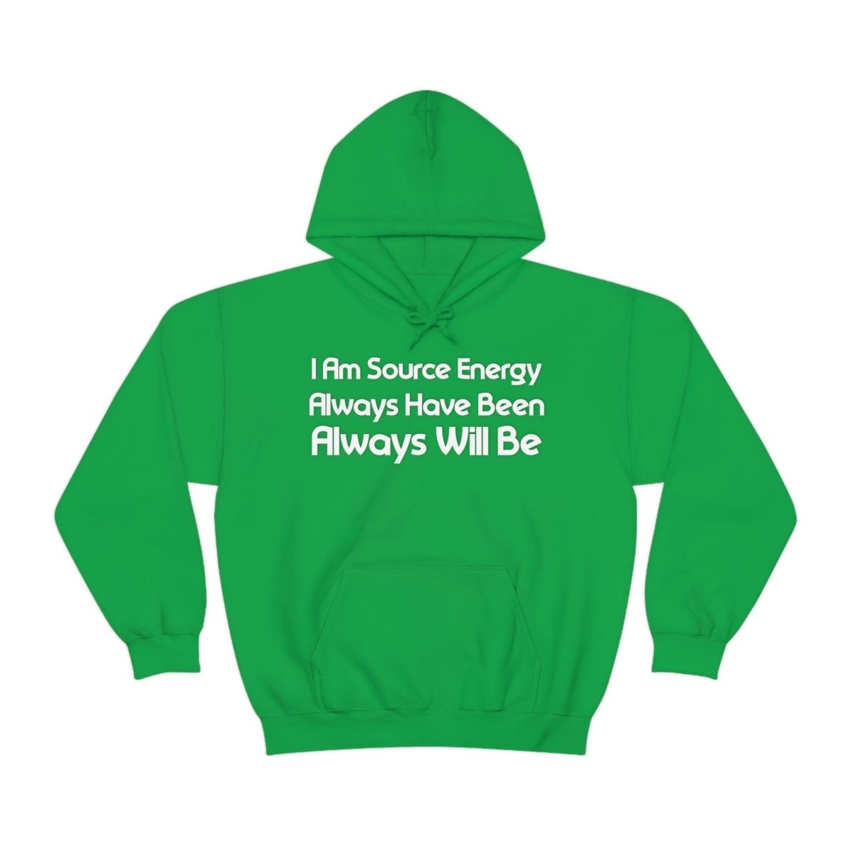 I Am Source Energy and Always Will Be Unisex Heavy Blend™ Hooded Sweatshirt - Big Brain Brew