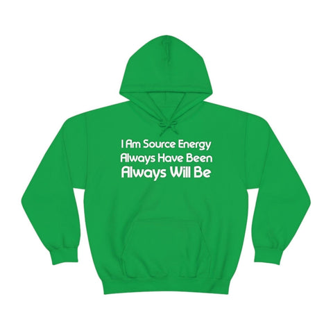 I Am Source Energy and Always Will Be Unisex Heavy Blend™ Hooded Sweatshirt - Big Brain Brew