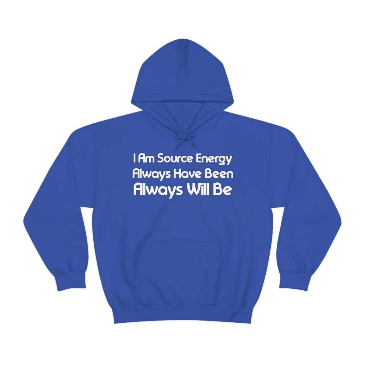 I Am Source Energy and Always Will Be Unisex Heavy Blend™ Hooded Sweatshirt - Big Brain Brew