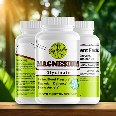 Magnesium (Glycinate) - Big Brain Brew