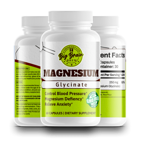 Magnesium (Glycinate) - Big Brain Brew