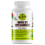 Multi - vitamins for Men (Nature's Vitality) - Big Brain Brew
